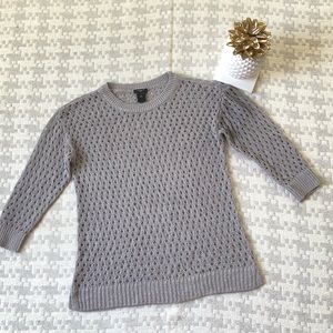 [Ann Taylor] light grey sweater- size MP